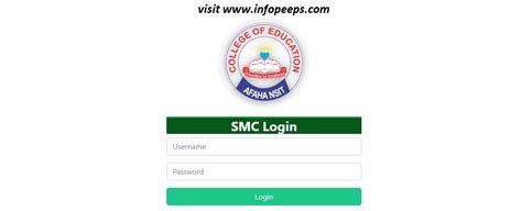 Akwa Ibom State College Of Education Portal - Login