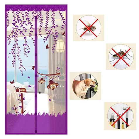 Magnetic Curtains Door Screen Mosquito – Decoring My Way