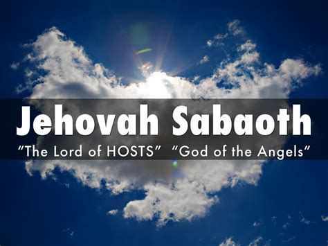 Jehovah Sabaoth by Ken Geer