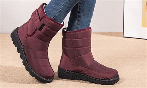 £ 49.00 - Women's Winter Snow Waterproof High-top Non-slip Boots - www ...