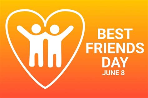 Premium Vector | Best friends day