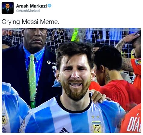 Crying Messi Meme (Tweet) | Crying Messi | Know Your Meme