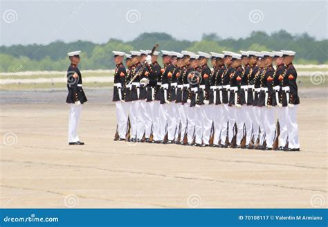 United States Marine Corps Silent Drill Team Editorial Photography ...