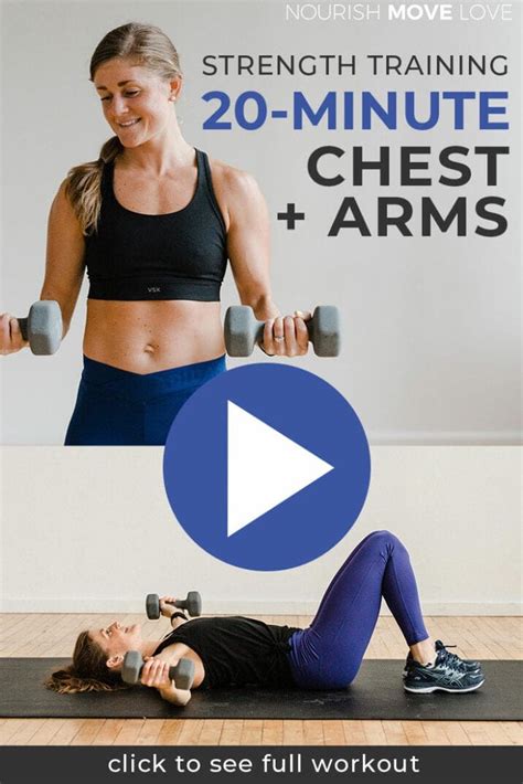 6 Best Chest Exercises for Women (Video) | Nourish Move Love