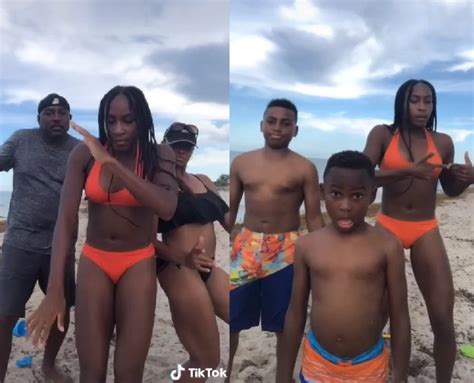 WATCH: Coco Gauff dances by the pool with her parents and siblings