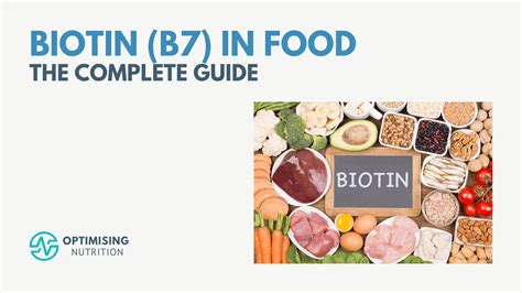 Biotin (Vitamin B7) Rich Foods: Your Guide to Radiant Skin, Hair, and Nails | Optimising Nutrition