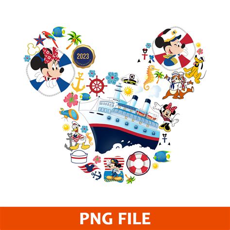 Disney Cruise 2023 Png, Disney Family Trip Png, Mickey Cruis | Inspire Uplift