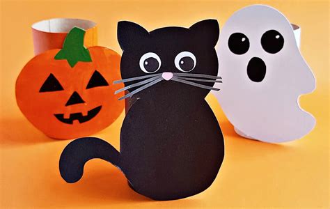 TOILET PAPER TUBE HALLOWEEN CRAFT FOR KIDS - Hello Wonderful