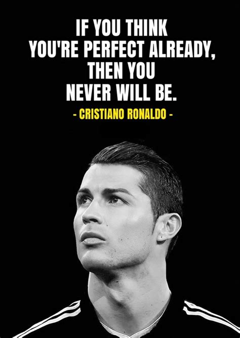 Motivational Quotes by CR7 posters & prints by Herry Gunawan - Printler