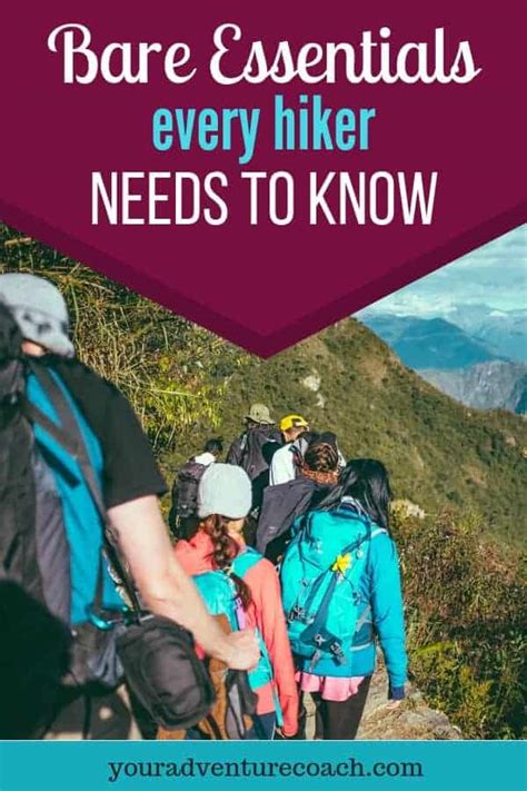 hiking essentials every beginner needs to know - Your Adventure Coach