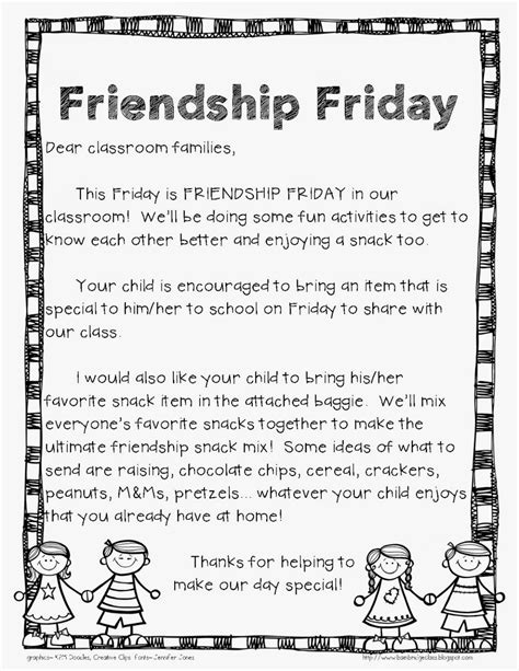 Friendship Friday... Fun Idea & Freebie! | Friendship lessons, Preschool friendship, Friendship ...