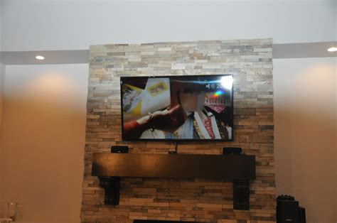 made: How to Mount a Flat Screen TV on a STONE fireplace {diy}