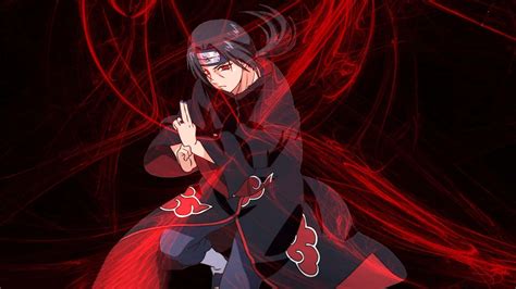 Download Sick Anime Itachi Uchiha Naruto Wallpaper | Wallpapers.com