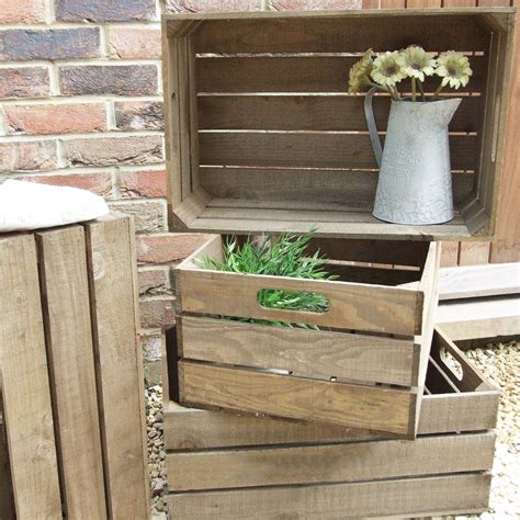 RUSTIC WOODEN APPLE CRATE – Apple Crates