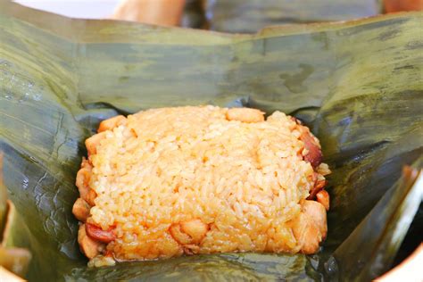 CiCi Li - Chicken Sticky Rice in Banana Leaves Recipe