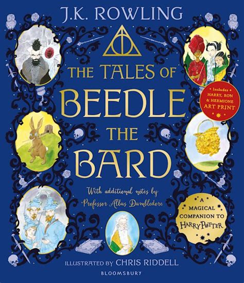 The Tales of Beedle the Bard - Illustrated Edition: A magical companion ...