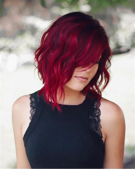 Ruby Red Hair Dye Color Ideas