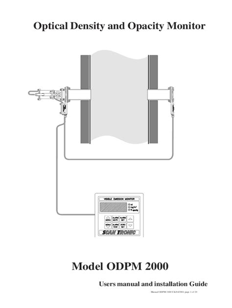 Fillable Online Optical Density and Opacity Monitor Fax Email Print - pdfFiller