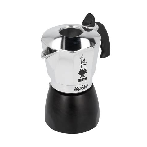 Bialetti Brikka Restyling Stovetop Espresso Coffee Maker - Crema