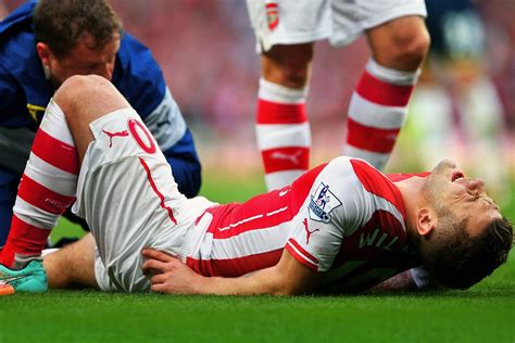 Jack Wilshere unlikely to need surgery on ankle injury but Arsenal midfielder will miss England ...