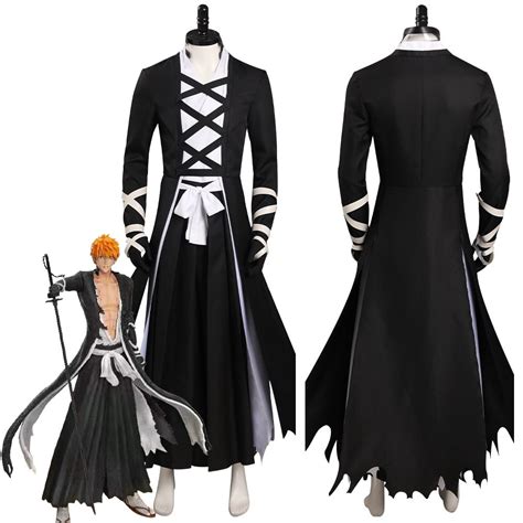 Bleach: Kurosaki Ichigo (Bankai) Cosplay Costume – NalaGila