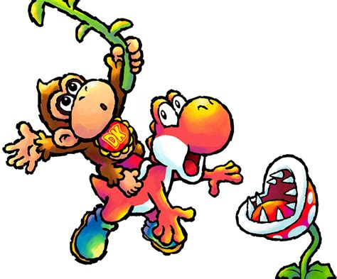 Yoshi & Baby DK - Characters & Art - Yoshi's Island DS