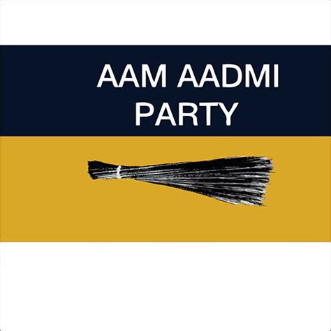 Nylon Aam Aadmi Party Flag at Best Price in Ahmedabad | Deen Textile