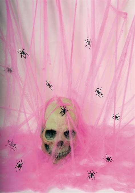 200 Square FT Pink Spider Web Decoration | Spider Webs