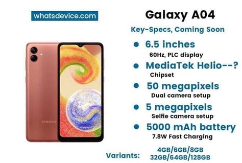 Samsung Galaxy a04 4/128gb, Mobile Phones & Gadgets, Mobile Phones, Android Phones, Android ...