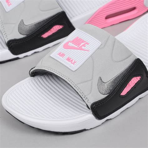 Nike Air Max 90 Slide WMNS, white / smoke grey / rose | Beyond