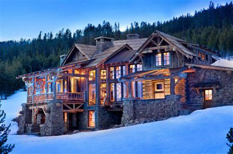 A Look At Some Mansions In The Snow | Homes of the Rich