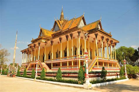 The 1000 columns temple, Kratie, Cambodia | Buddhist temple, Tourist ...