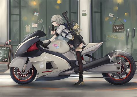 Motorcycle Anime Girl - IOT Wiring Diagram