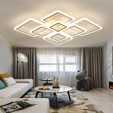 2019 Modern led Ceiling Lights for living room lights bedroom plafondlamp lampara techo home ...
