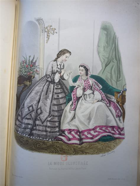 1862 – Cream and mint silk day dress | Fashion History Timeline