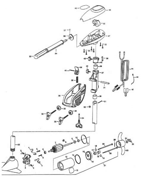 Old Minn Kota Trolling Motor Parts