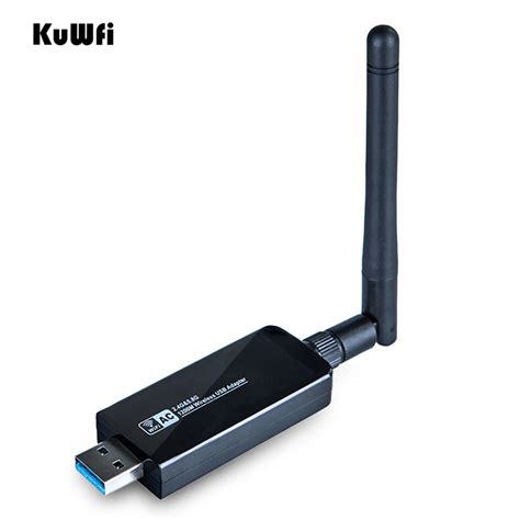 802.11AC 1200Mbps USB Wireless Network Card 2.4G/5G Dual Band USB Wifi ...