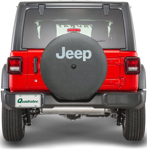 Mopar 82215434AB Spare Tire Cover for 18-24 Jeep Wrangler JL | Quadratec