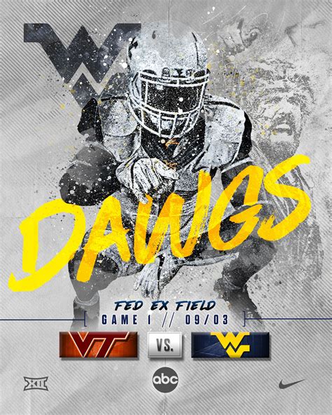 WVU - 2017 Gameday Creative on Behance