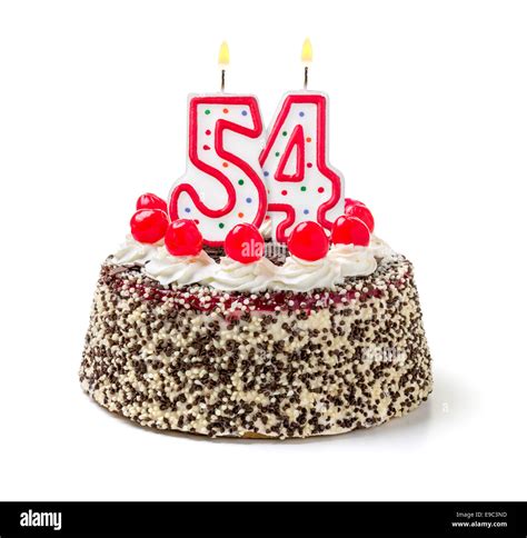 54 birthday cake hi-res stock photography and images - Alamy