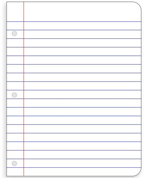 Notebook Paper Template Check more at https://cleverhippo.org/notebook ...