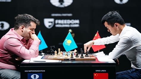 FIDE World Chess Championship: Game 1 ends in draw as Nepo gives up ...