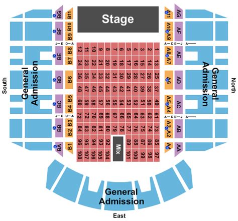 Mississippi Coliseum Seating Chart - Jackson