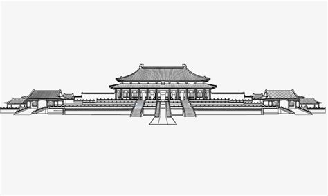 Forbidden City Sketch at PaintingValley.com | Explore collection of ...