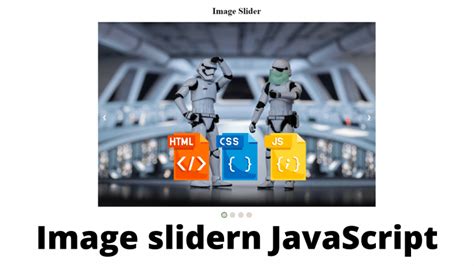 Create an Image slider with JavaScript in just 2 minutes