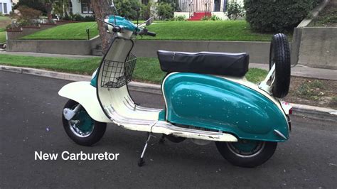 Lambretta 1962 - 150 Li Classic Scooter for Sale - YouTube