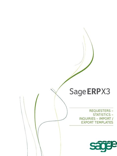 Sage X3 - User Guide - SE ...