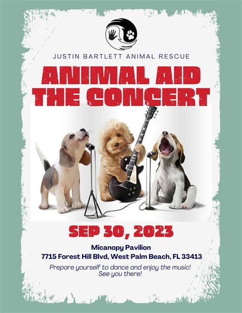 Justin Bartlett Animal Rescue Animal Aid Concert – 850 WFTL