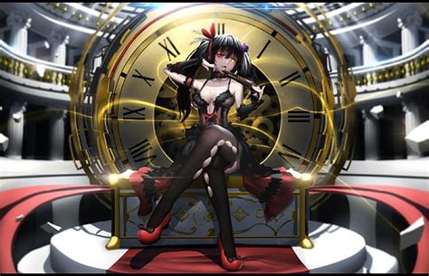 2560x1440px | free download | HD wallpaper: Anime, Date A Live, Heterochromia, Kurumi Tokisaki ...