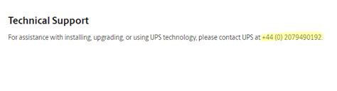 UPS UK Customer Service Contact Number: 0345 787 7877